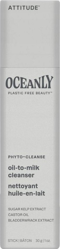 Pastrues fytyre stik Attitude Oceanly Phyto-Cleanse, vaj që kthehet në qumësht, 30g