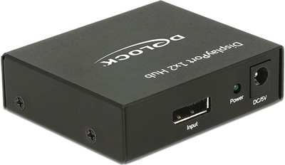 Splitter DisplayPort Delock 1x2, 1.2, 4K, i zi