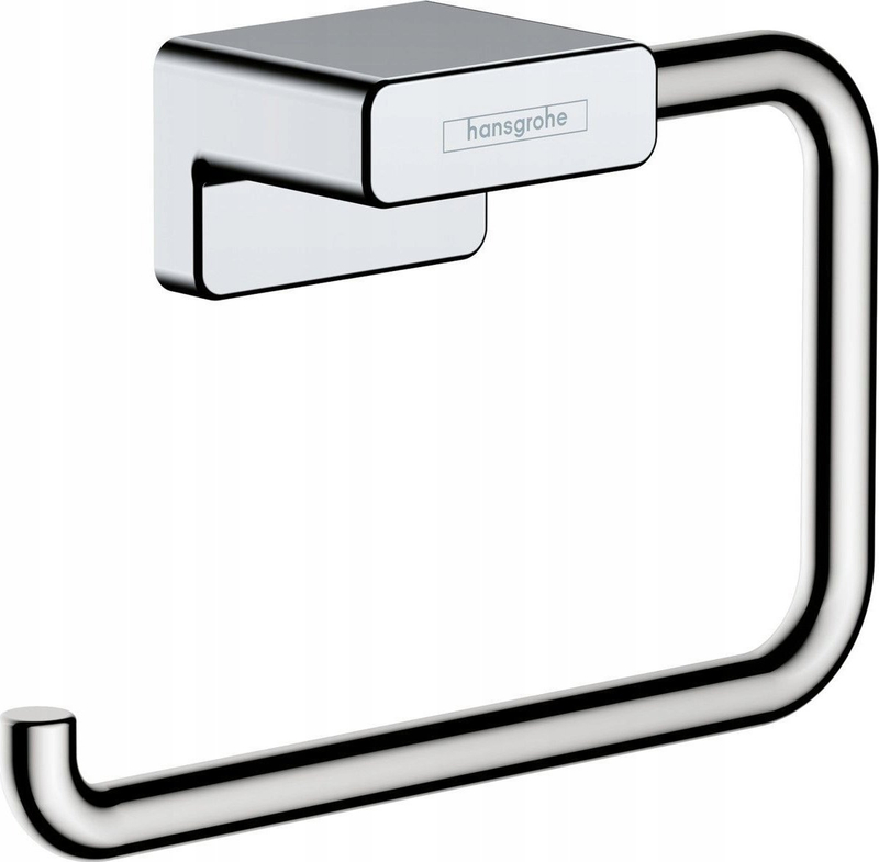 Mbajtëse letre tualeti Hansgrohe AddStoris 41771000, montim në mur, krom