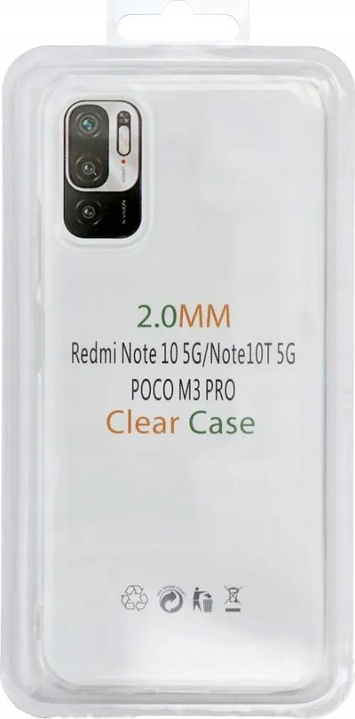 Mbrojtëse telefoni Baseus Clear Case për Xiaomi Redmi Note 13 5G, silikon, transparente