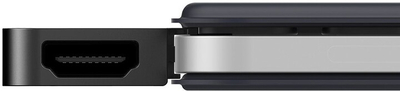 Hub HyperDrive 6në1 USB-C për iPad Pro, gri