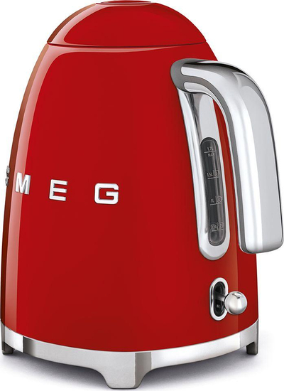 Ibrik Smeg KLF03RDEU, 2400W, 1.7L, i kuq