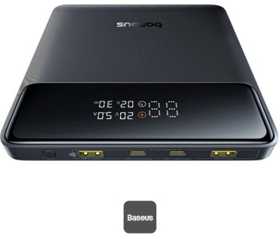 Power bank Baseus, 20000mAh, 100W PD, црн