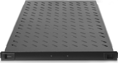 Raf me tërheqje Digitus DN-19 TRAY-2-1000SW, 1U, për kabinete 19", i zi