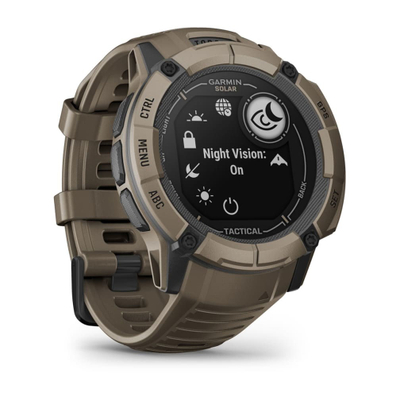 Orë sportive Garmin Instinct 2X Solar Tactical, GPS, 50mm, ngjyrë coyote tan