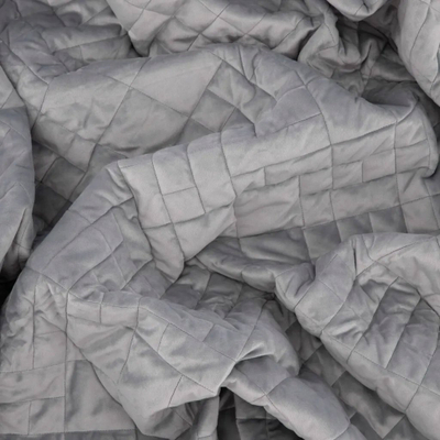 Mbulesë krevati Venture Home Jilly, 80x260 cm, poliester, gri e çelët