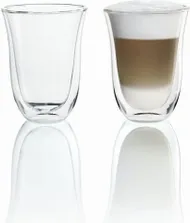 Set gotash DeLonghi, 220 ml, 2 copë, transparente