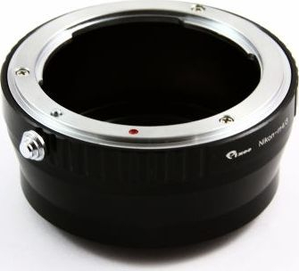 Adapter objektivi PIXCO, Nikon AF Ai AiS për Micro 4/3, fokus me dorë, i zi