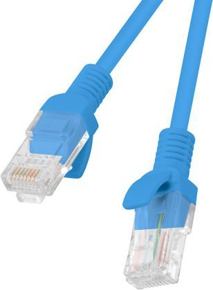 Kabëll Lanberg Patchcord (PCU6-10CC-0500-B), Cat6, 5m, e kaltër