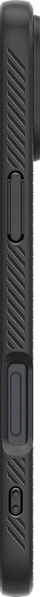 Mbulesë telefoni Spigen Liquid Air, për iPhone 6.1" 2024, matte, e zezë