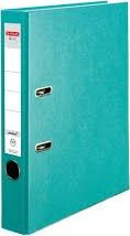 Dosje levë Herlitz A4, shpinë 50mm, turquoise