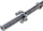 Shirit curl për pesha, 120cm, 28mm, çelik argjendi