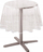 Чаршав за маса Ligne Decor, PVC, дијаметар 180 cm, бел