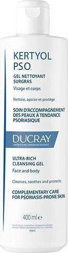 Xhel pastrues për trup Ducray Kertyol P.S.O Surgras, 400ml