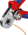 Presa krimpimi Knipex 97 55 04 për tubeta ferrule, me doreza të rehatshme
