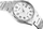 Orë dore Casio Collection MTP-1302PD-7BVEF, kuarc, rrip çeliku inox, argjendi