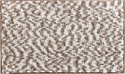 Tapet banjoje Douceur d'intérieur, mikrofiber, 45x75 cm, bezhë