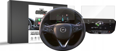 Mburojë ekrani keramike 2in1 Opel Corsa F 7", për display makine, transparente
