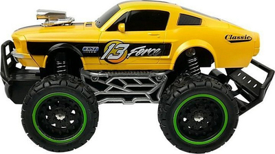 Makinë off-road me telekomandë LEANToys, 1:20, e verdhë