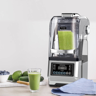 Blender profesional me vakum Kuvings CB1000, motor i fortë, kapak që ul zhurmën, gri
