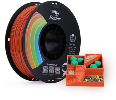 Filament 3D Creality Ender PLA Plus, 1.75mm, 1kg, i bardhë