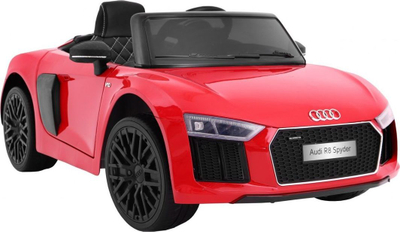 Makina elektrike për fëmijë Audi R8 Spyder RS, 2 motorë, telekomandë 2.4GHz, e kuqe