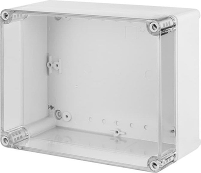 Kuti elektrike hermetike Elektro-Plast INDUSTRIAL 2717-01, 220x170x107mm, IP65, kapak transparent, gri