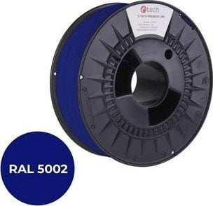 Filament 3D C TECH PREMIUM LINE PLA Ultramarine RAL5002, 1.75mm, 1kg, blu e errët