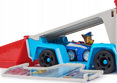 Set lodër PAW Patrol Pup Squad Patroller me makinë Chase, për kalama 3+
