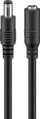 Kabllo zgjatuese energjie Wentronic Goobay 7140, DC 5.5 x 2.5 mm, 10 m, e zezë
