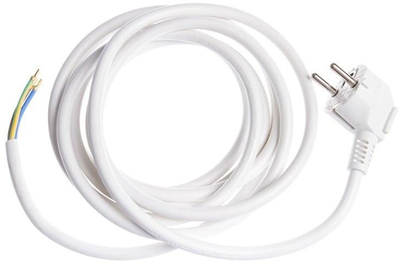 Kabllo furnizimi Schuko, 3x1.5mm², 3m, e bardhë