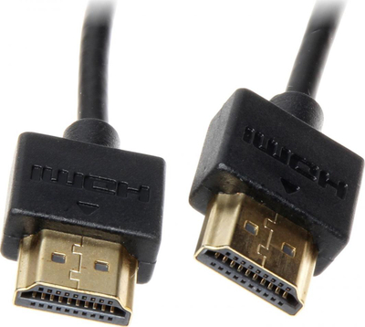 Kabllo HDMI Gembird HDMI 2.0 Slim, 2m, 4K, e zezë