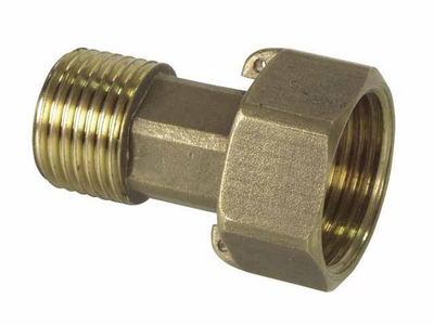 Bashkues mesi për ujëmatës, 1/2"x3/4", për ujë të ftohtë, bronzi