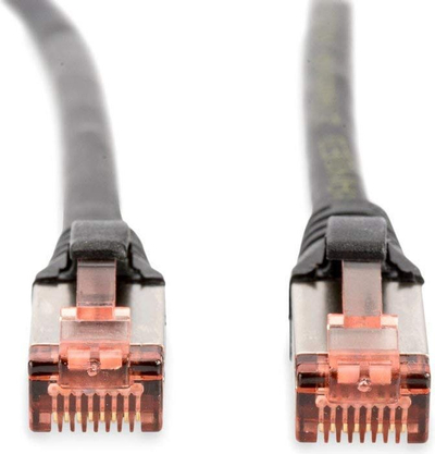 Kabllo rrjeti Telegärtner 100008831, RJ45, CAT 6A, 7.5m, e zezë