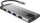 Stacion dokimi Natec Fowler Plus NMP-1690, USB-C, HDMI RJ-45 SD, gri