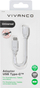 Adapter USB Vivanco DCAVVUSBCMB02W, USB C me Micro USB, 0.1m, i bardhë