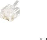 Prizë telefonike Equip 6P6C, modulare, transparente