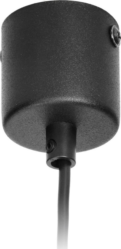 Lampë varëse Adviti Tabung 1P, me mbajtëse G9, 6W, e zezë