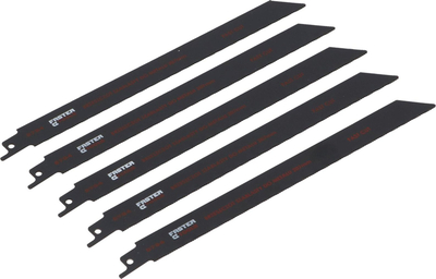 Teh sharre sabre FASTER TOOLS BiMetal për hekur, 150mm, 24TPI, i zi
