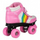 Patina me rrota Rookie Forever Rainbow Skates V2, madhësia 40.5, rozë multicolor