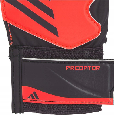 Doreza portieri adidas Predator GL TRN Jr IX3873, për kalamaj, e kuqe