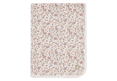 Batanije për bebe Jollein Retro Flowers, 75x100cm