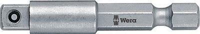 Adapter çeliku Wera 1/4" në 1/4", 50mm, krom vanadium