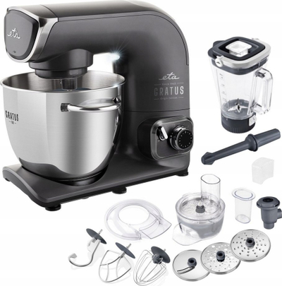 Robot kuzhine Eta Gratus Evo ETA102890030, 1500W, enë çelik 4.5 l, i zi