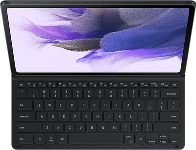 Tastierë Samsung EF-DT730BBGGDE, për Galaxy Tab S7+ S7 FE, Pogo Pin, e zezë