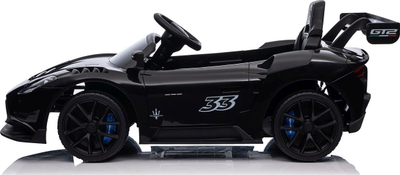 Makina elektrike për kalamaj Maserati MC20 GT2, me pult 2.4GHz, drita LED, e zezë