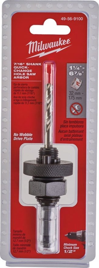 Adaptues Fixtec Milwaukee 11mm, 6-këndësh, për sharra rrethore nga 32mm