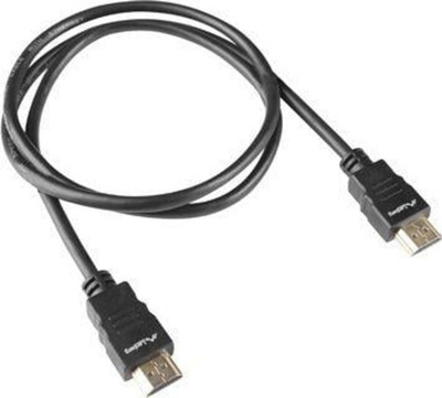 Kabllo HDMI Lanberg, 1 m, e zezë (CA-HDMI-15CC-0010-BK)