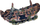 Dekor akuariumi Zolux Wreck, 30 cm, shumëngjyrësh