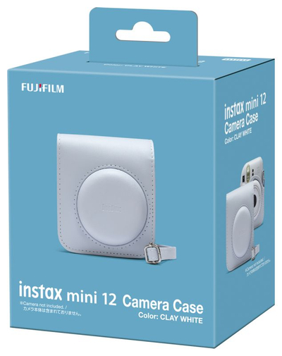 Çantë Fujifilm për Instax Mini 12, e bardhë